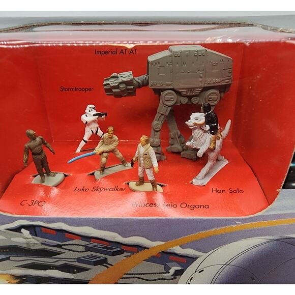 1993 Micro Machines Space Star Wars Ice Planet Hoth Play Set New in Box - Picture 5 of 5